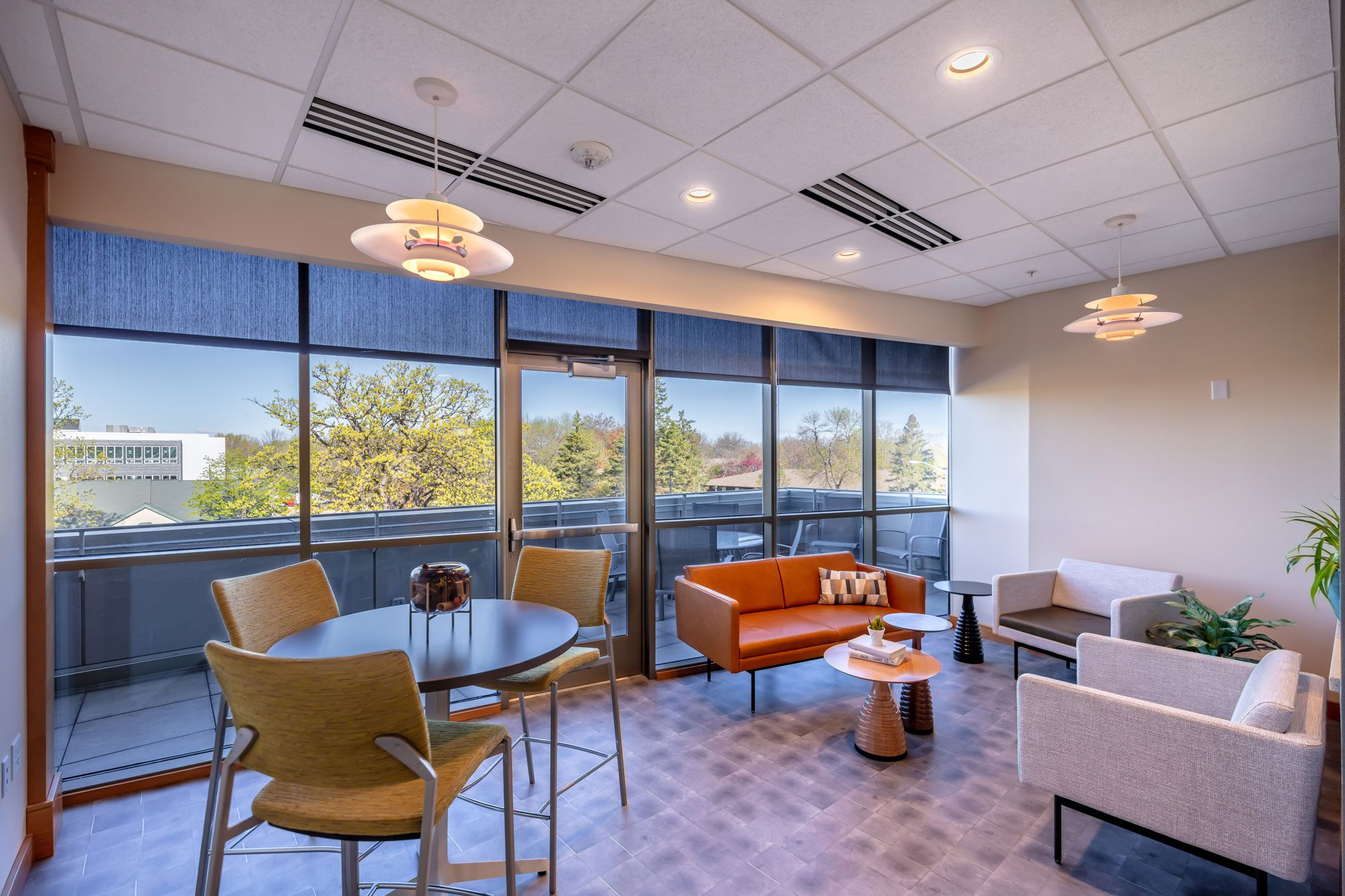 Monona Bank lobby waiting area